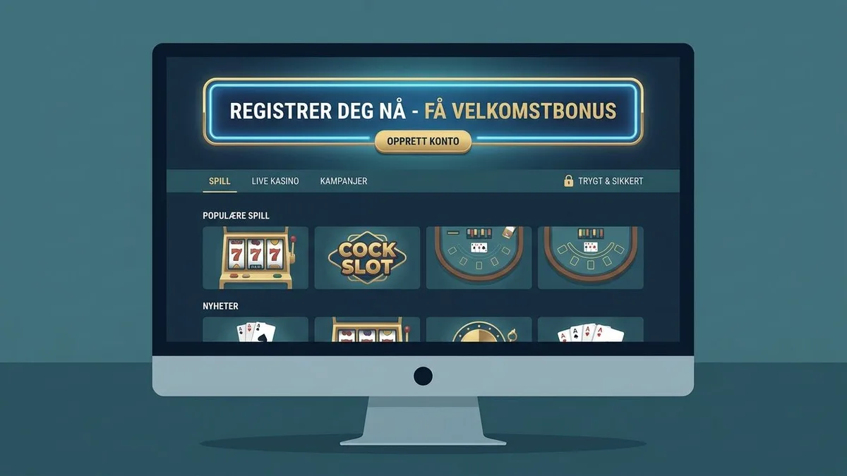 Registrer deg med bonus